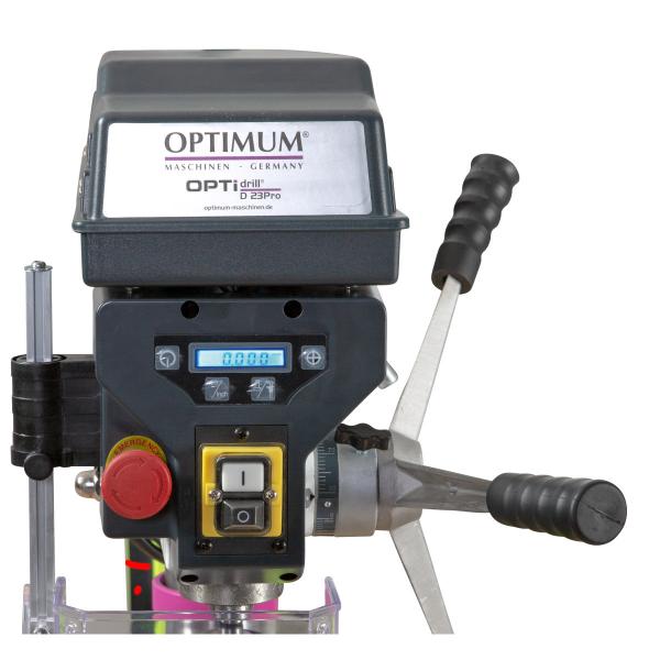 OPTIMUM OPTIdrill D33 Pro Säulenbohrmaschine 400V mit Keilriemenantrieb 3003040
